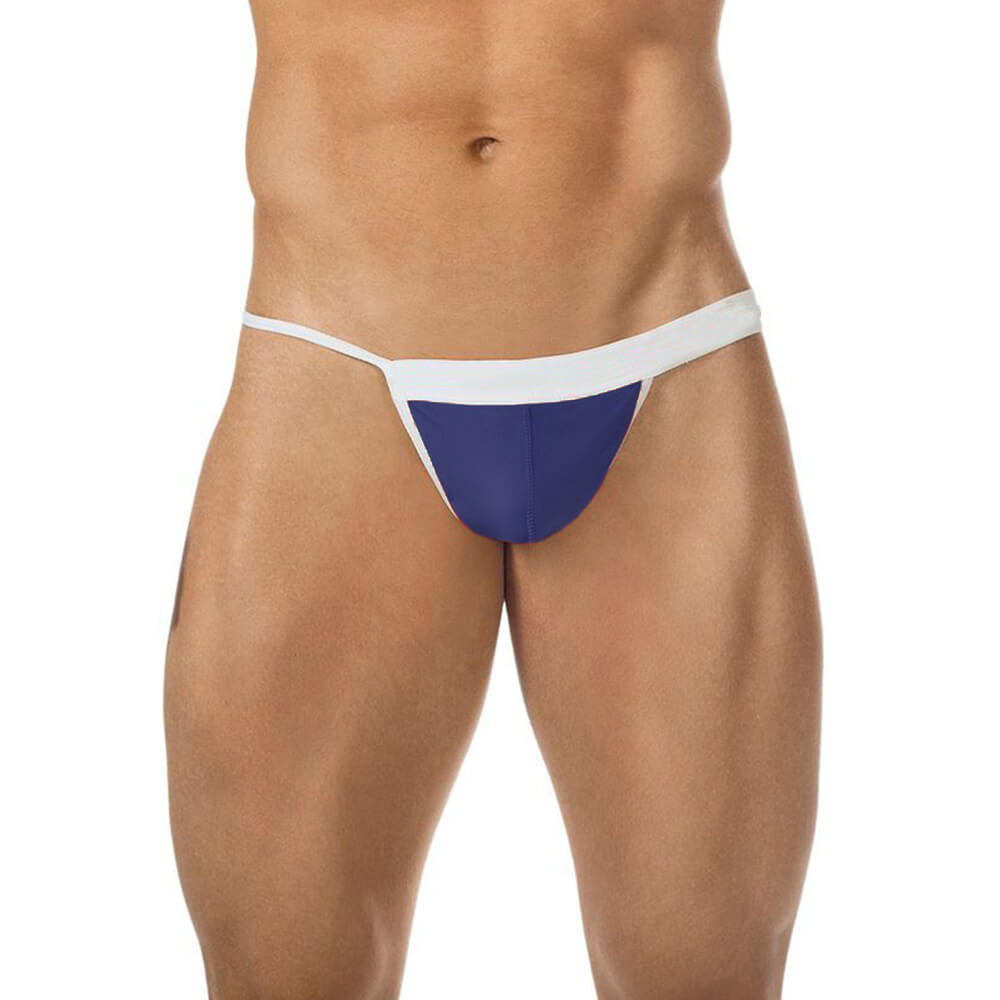 Luigi male thong - Blue - Free Size