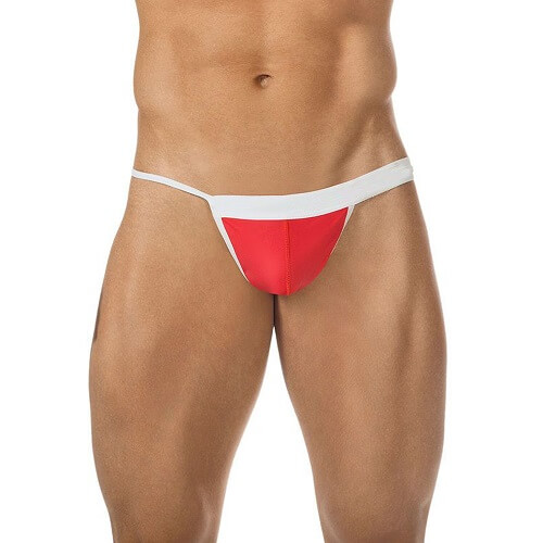 Luigi male thong - Red - Free Size